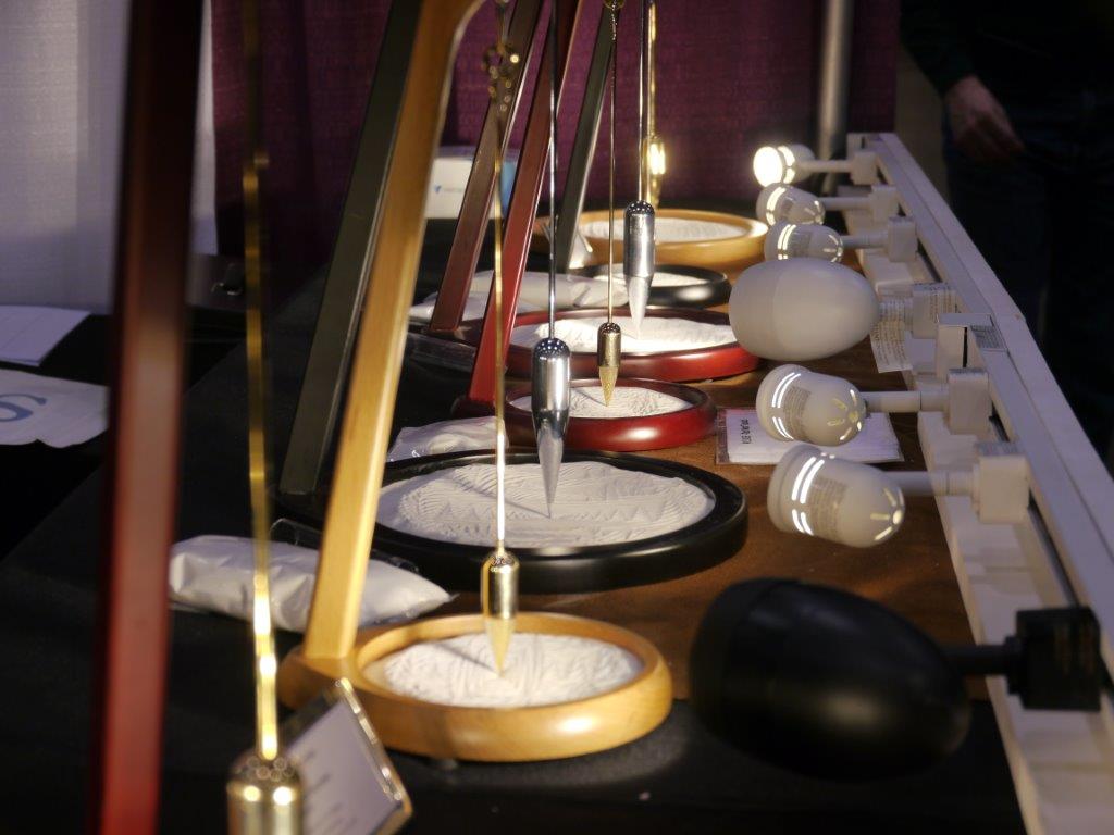 Finely crafted sand Pit and Pendulums by Grand Illusions